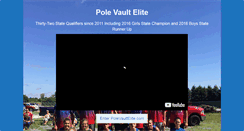 Desktop Screenshot of polevaultelite.com